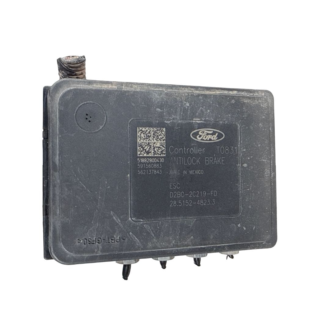 2014-2019 Ford Fiesta ABS Brake Pump ABS Module OEM D2BC-2C405-FE - Photo 7
