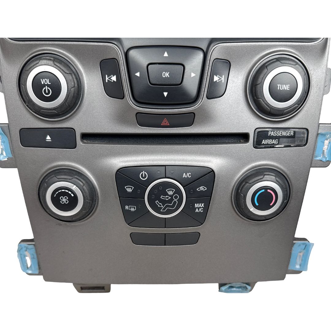 2014 Ford Edge Dash-Mounted Audio & Climate Control Panel OEM ET4T-18A802-AA - Photo 5
