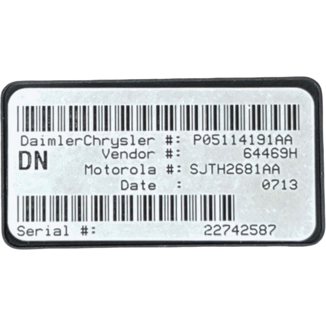 2001-2003 Dodge Durango Central Timing Module CTM OEM P05114191AA - Photo 2
