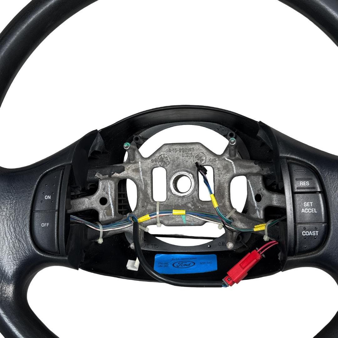 1997-2003 Ford F-150 Tilt Steering Wheel With Cruise Control OEM XL34-3600-AAW - Photo 2